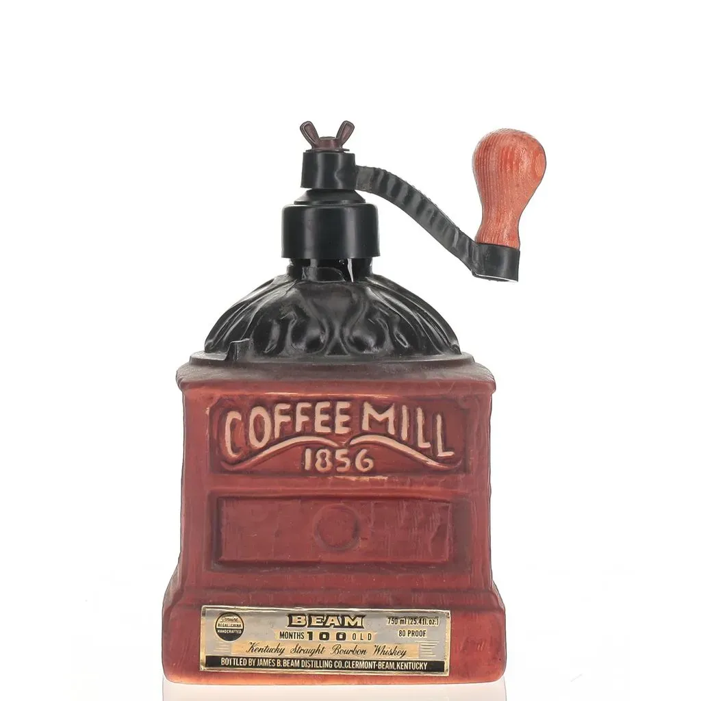 Beam 100 Month Coffee Mill Decanter 1979 Bottling