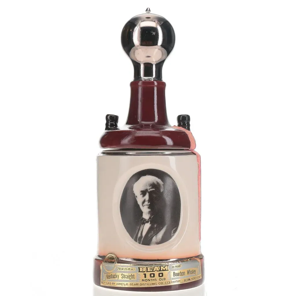 Beam 100 Month Lightbulb Decanter 1979 Bottling