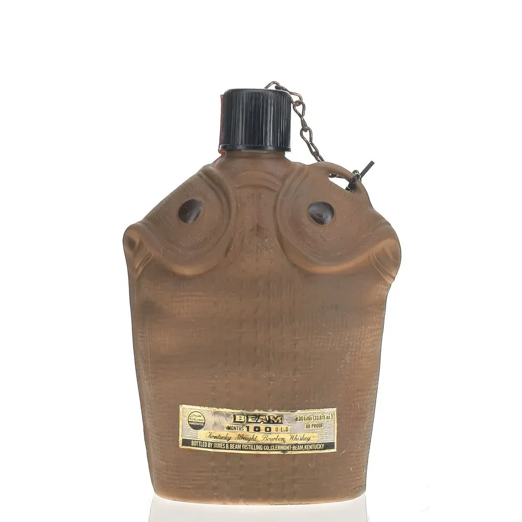 Beam 100 Month Canteen Decanter 1979 Bottling Liter