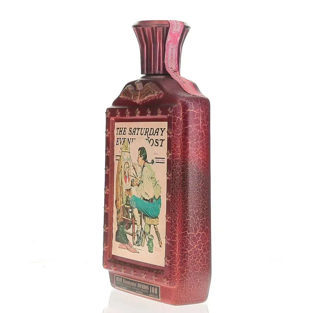 BAXUS - Beam 100 Month Bicentennial Saturday Evening Post Decanter