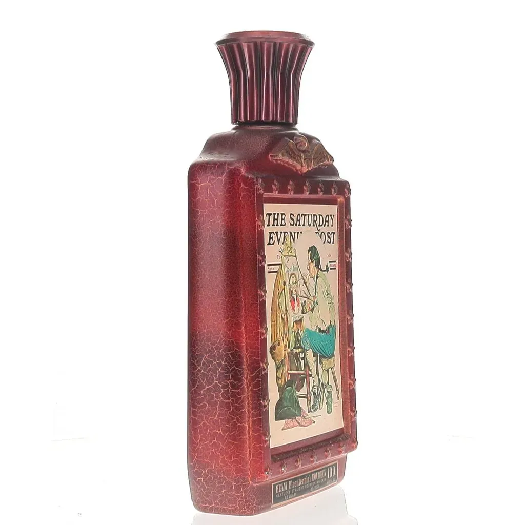 BAXUS - Beam 100 Month Bicentennial Saturday Evening Post Decanter