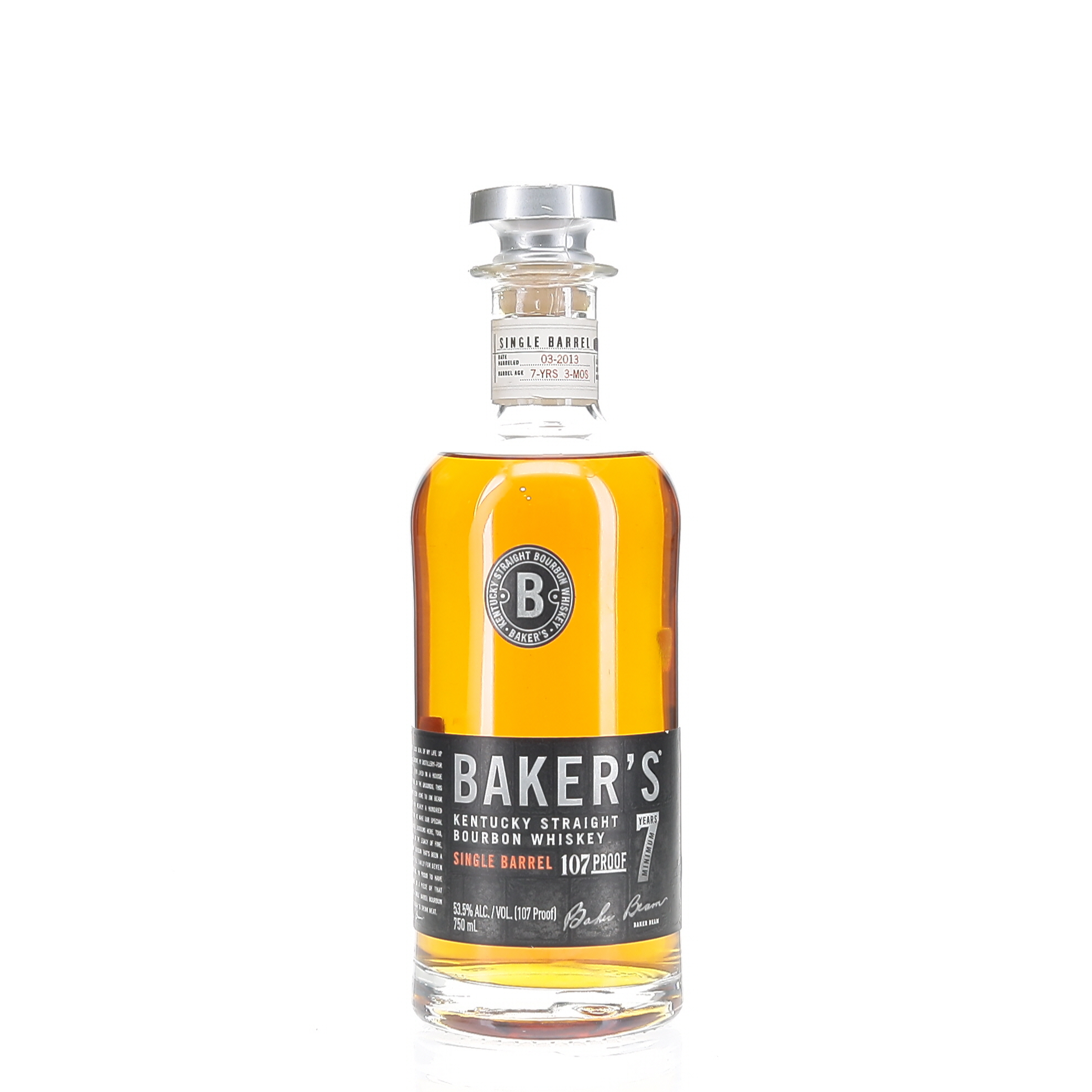 Baker's 7 Year 107 Proof Single Barrel