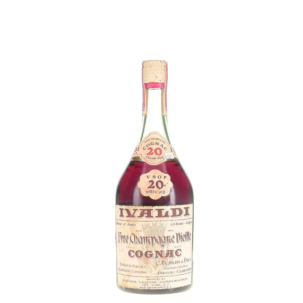 Ivaldi V.S.O.P 20 Year Cognac 1950s Bottling