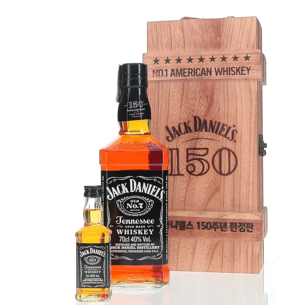 Jack Daniel's Old No.7 150th Anniversary With Miniature