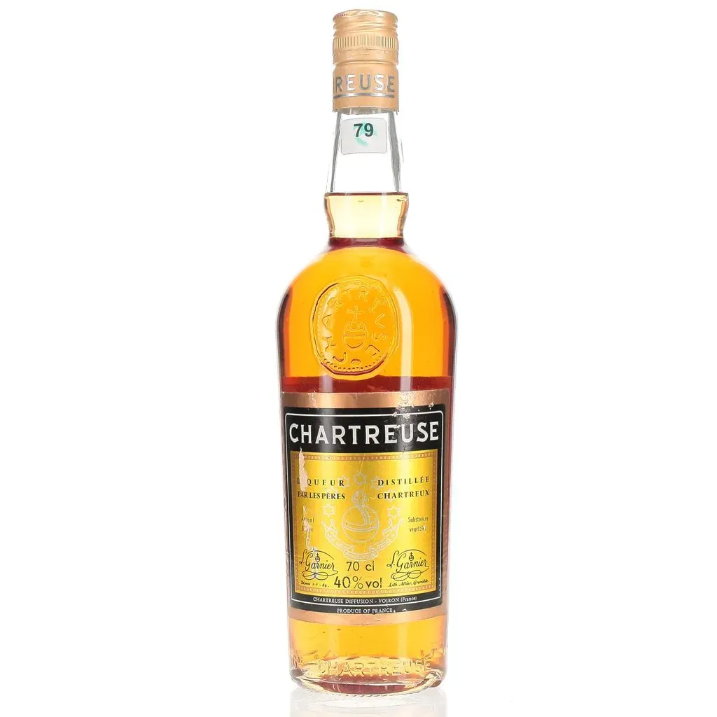 Chartreuse Voiron Yellow 1970s Bottling