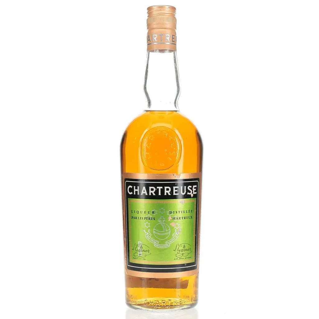 Chartreuse Green 1970s Bottling German Export