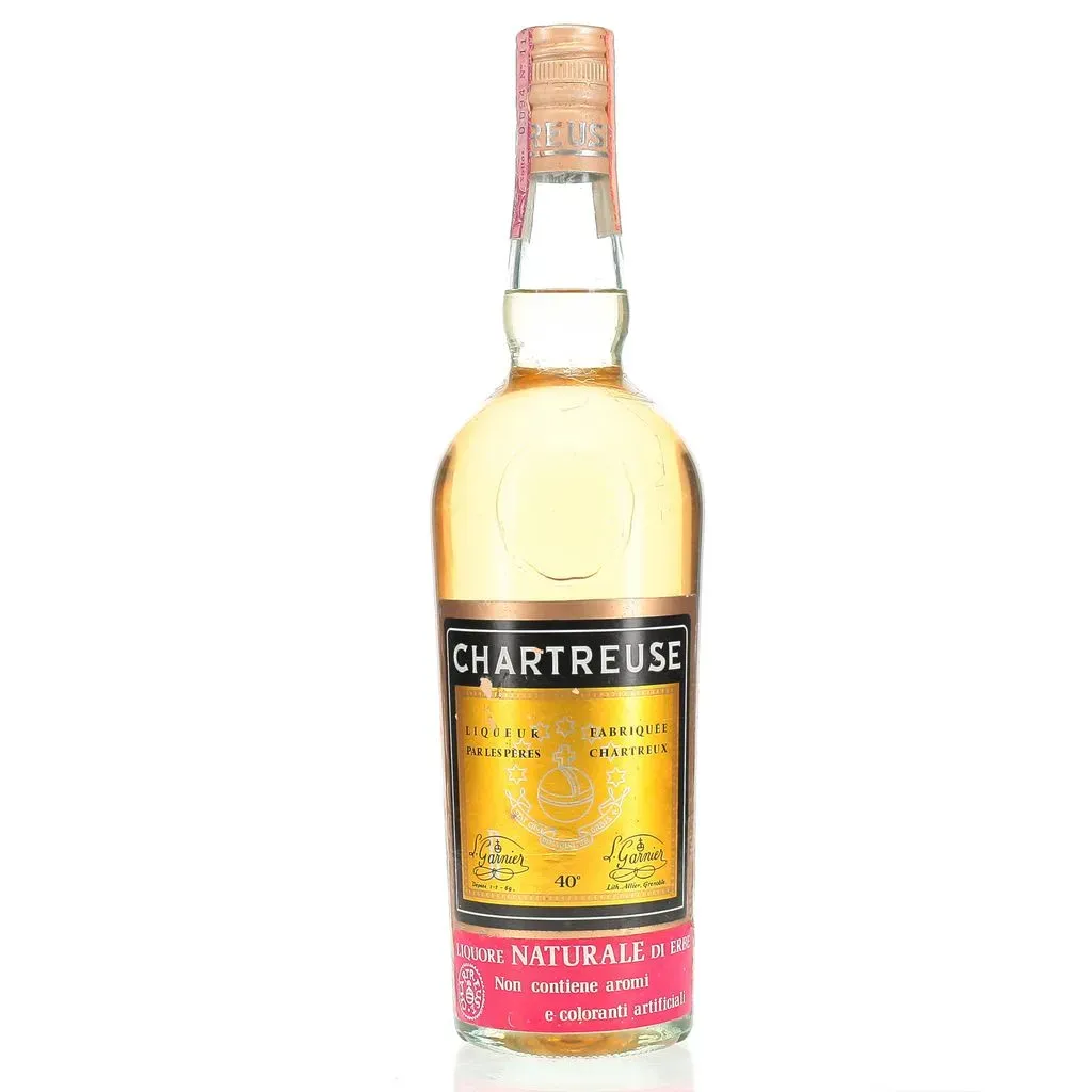 Chartreuse Voiron Yellow 1974-1980 Bottling Italian Export