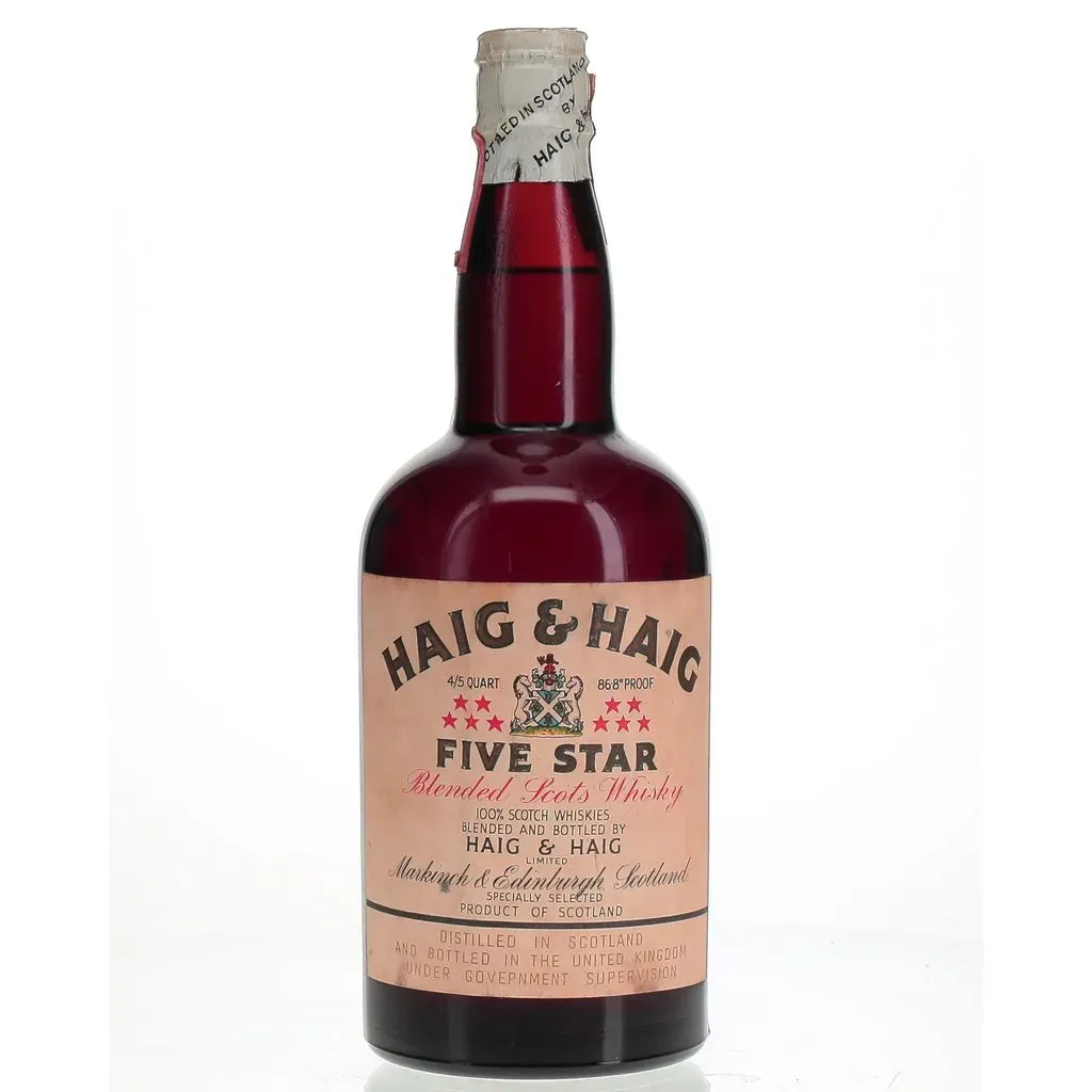 Haig & Haig Five Star 1950-1952 Bottling
