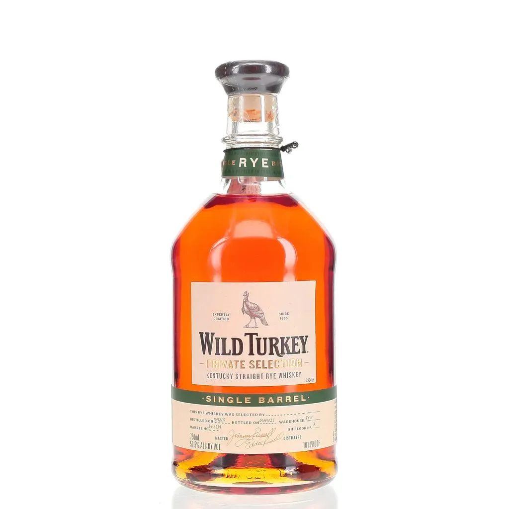 <p>In March 2025 the BAXUS team made the pilgrimage to Kentucky to pick a handful of barrels at the Wild Turkey distillery. As we stepped into the warehouse the legendary Bruce Russell had prepared a line up of barrels hand picked for us to choose from.&nbsp;</p><p><br></p><p>Once we had completed our Russell's Reserve picks we moved onto selecting a first for the BAXUS team, a Wild Turkey rye!</p><p><br></p><p>Bruce, known for his love of rye whiskey, presented us with three barrels all roughly 6-7 years of age. Tasting through the barrels there was a clear winner, barrel #3. This proved to be a 2017 vintage matured in waewhouse H on the Tyrone Campus. A few dashes of water bring the proof down and the result is this 101 proof Wild Turkey rye chosen especially for our community.&nbsp;</p><p><br></p><p>Wild Turkey rye is made in limited quantities each year, with roughly a month's worth of production time dedicated to the spirit. We believe Turkey makes some of the best Kentucky style rye on the market, and couldn't be prouder to have found this delicious spice bomb!</p>