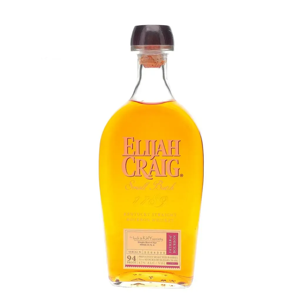 Elijah Craig 8 Year Single Barrel For Loch & Key Society