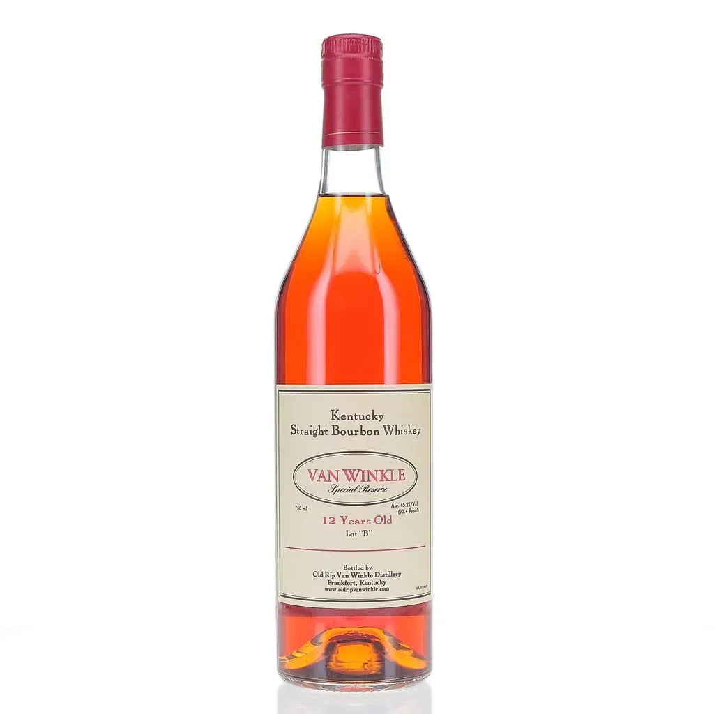 Pappy Van Winkle's 12 Year Old Special Reserve Lot B stands as a testament to the art of bourbon-making. With a lineage that traces back to the legendary Pappy Van Winkle himself, this bourbon is a harmonious blend of tradition, craftsmanship, and unparalleled quality. Aged for 12 years, this special reserve offers a sensory experience that is both profound and unforgettable. Each bottle encapsulates the spirit of Kentucky's bourbon heritage and the dedication of generations of master distillers.

For both seasoned bourbon aficionados and those new to the world of whiskey, Pappy Van Winkle's 12 Year Old Special Reserve Lot B offers an experience that is rich in history, depth, and unparalleled flavor.