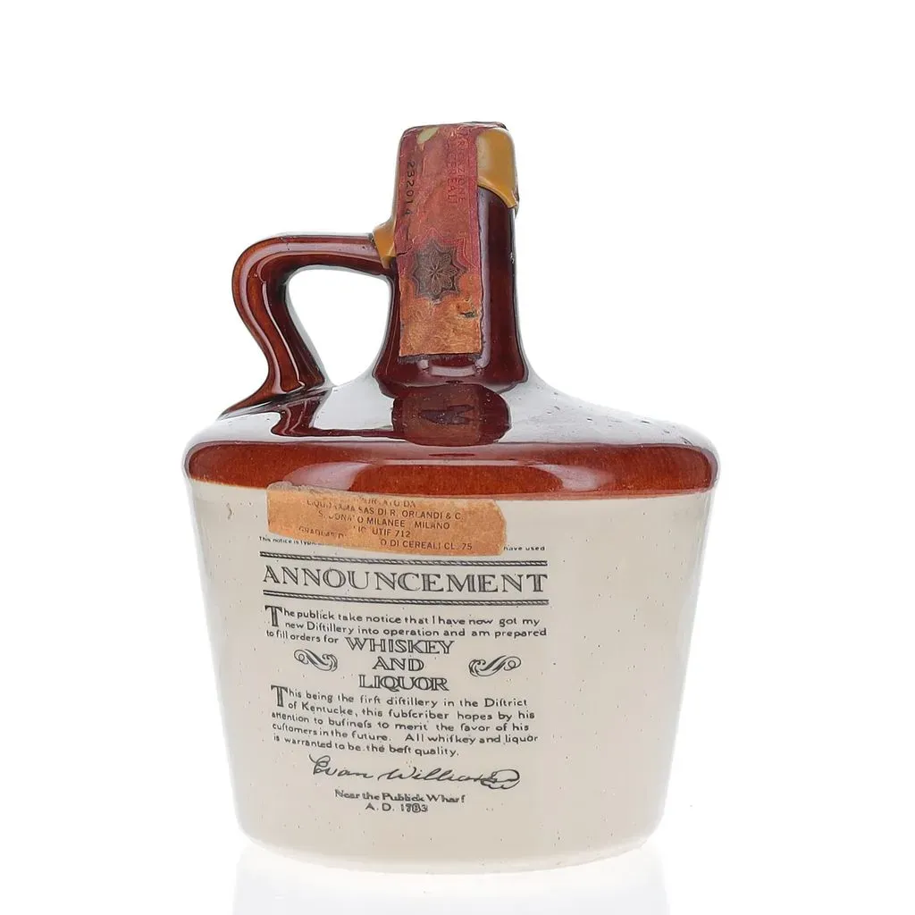 BAXUS - Evan Williams 7 Year Jug Decanter 1980 Bottling