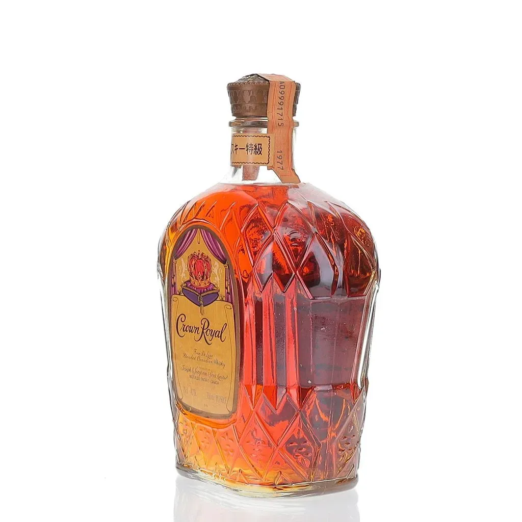 リッターボトルクラウンロイヤル 1977Crown Royal クラウンローヤル 