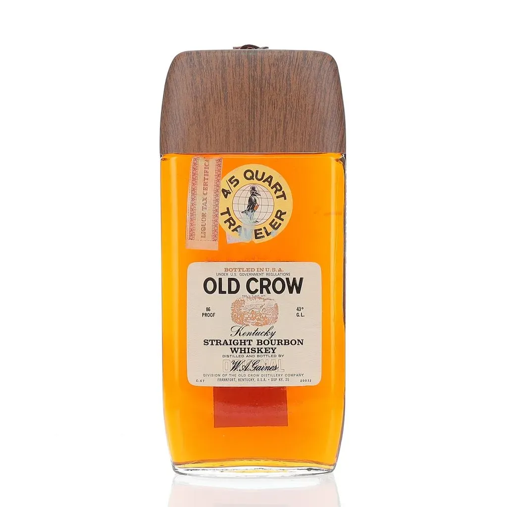 □ 酒 OLD CROW オールドクロウ TRAVELER 4/5 QUART トラベラー