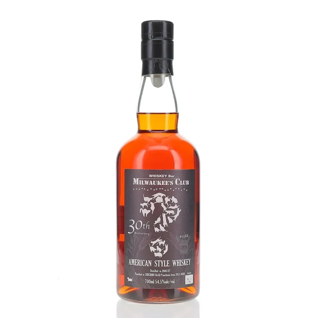 American Whiskey 2006 Single Cask #1568 Bottled 2020 For Milwaukee’s Club