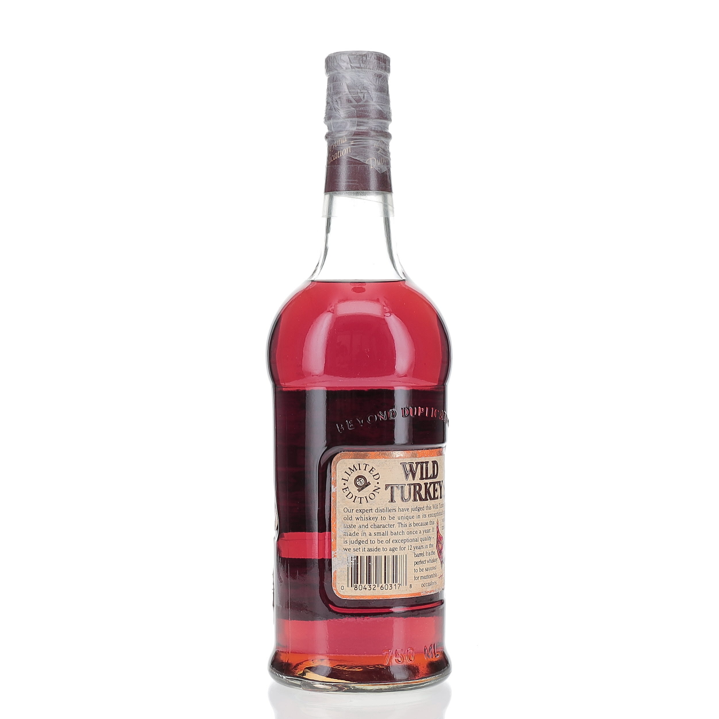 ウイスキー Wild Turkey Spiced 750ml Kentucky Spirit: single barrel bourbon whiskey | Wild Turkey