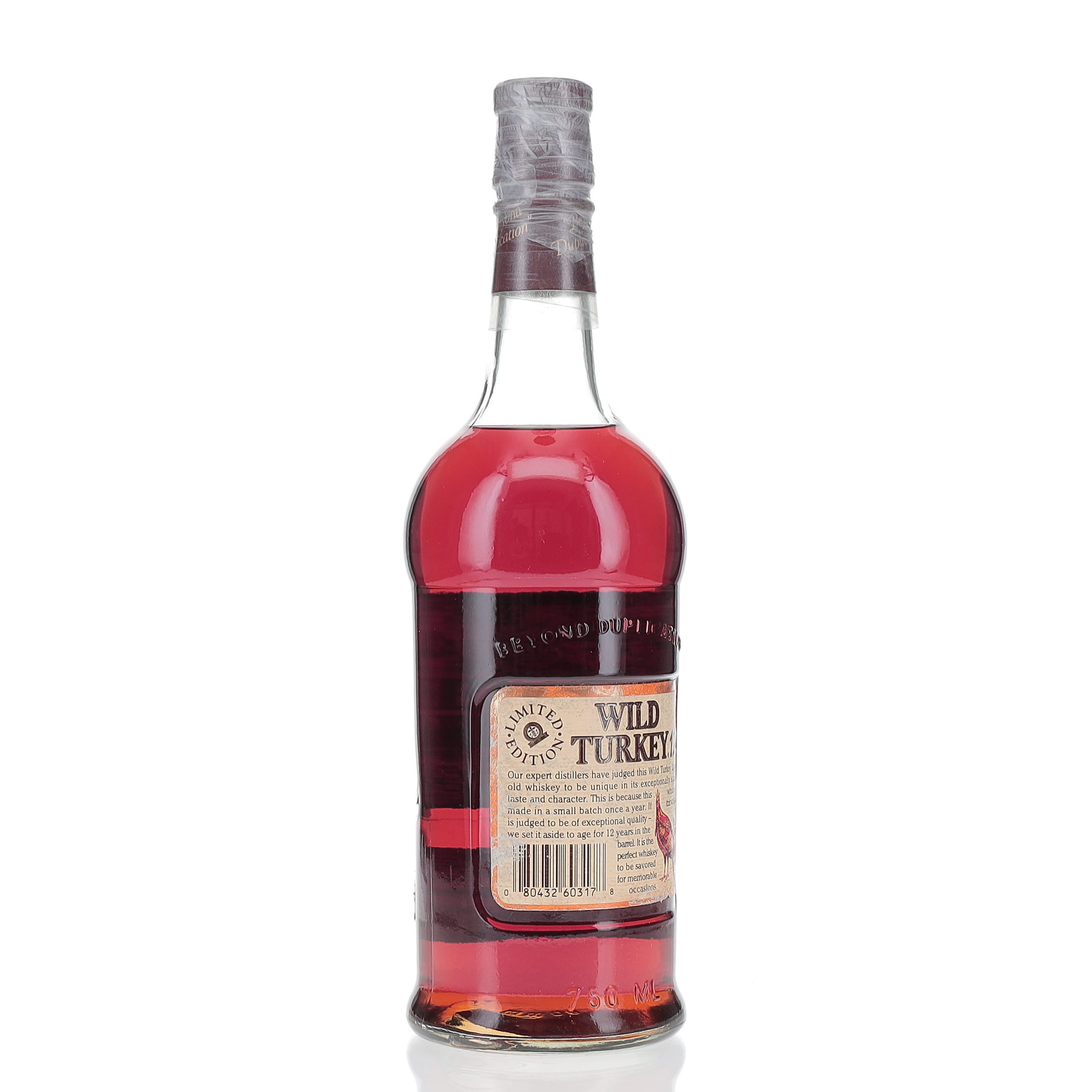 BAXUS - Wild Turkey 12 Year Split Label 1995 Bottling