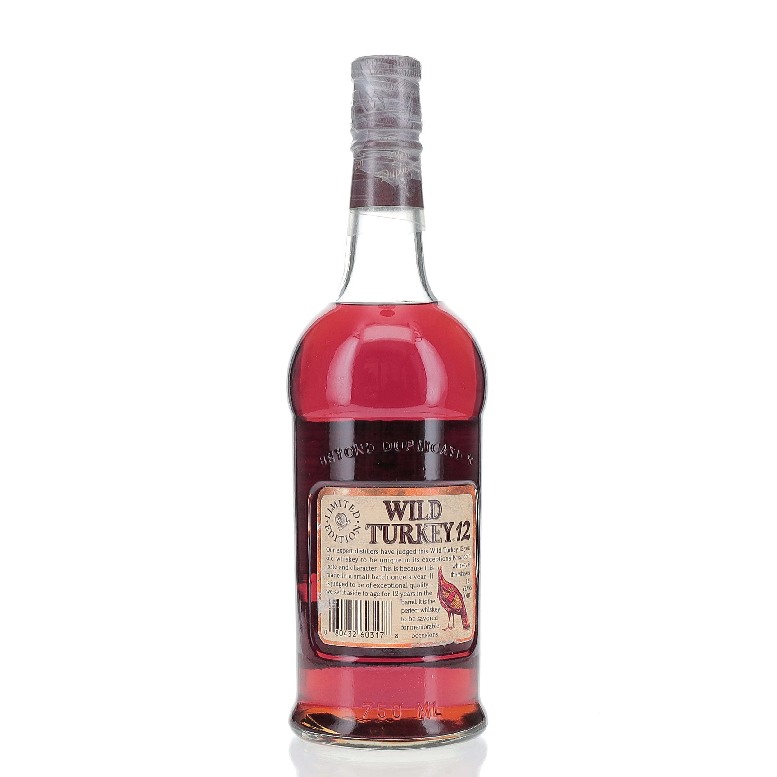 BAXUS - Wild Turkey 12 Year Split Label 1995 Bottling