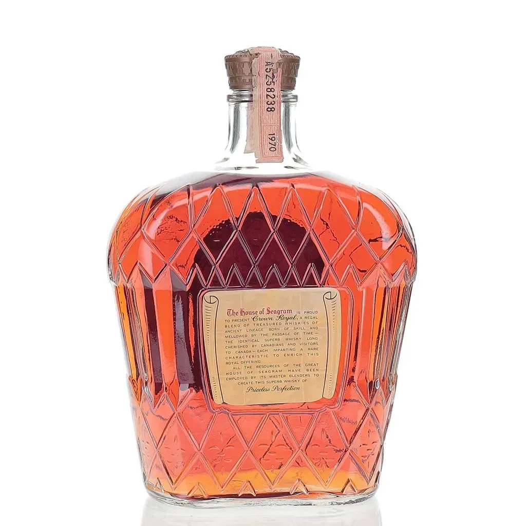 70年代 ヴィンテージ ボトルホルダー Seagram's Crown Roya 【公式通販】