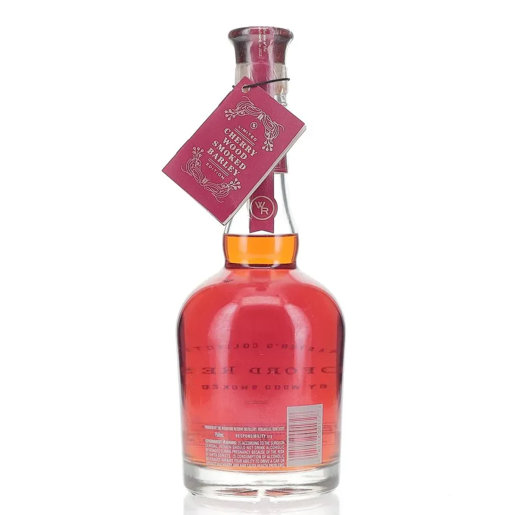 The 2017 Master’s Collection Cherry Wood Smoked Barley is the first Kentucky bourbon to use malted barley that has been exposed to wood smoke during its kilning process. This imparted a rich smoked almond note to the mash that carried over in the distillation process. With 30% malt content the Cherry Wood Smoked Barley mash bill has a greater amount of malt than traditional bourbon. The result is a rich, full-bodied bourbon.