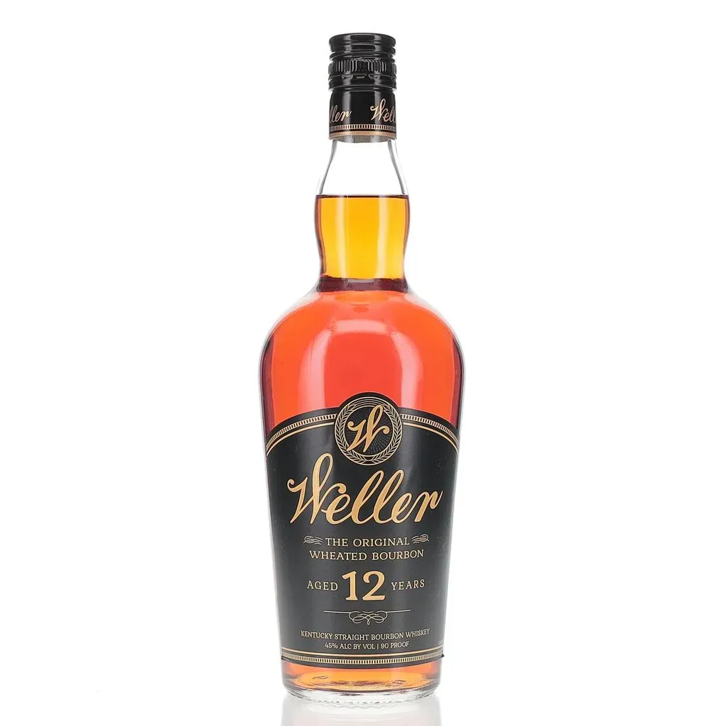 As part of the wheated bourbon family, this twelve year old W.L. Weller is aged far longer than most wheated bourbons. This offering is a smooth, easy-going and balanced bourbon with a beautiful deep bronze color.