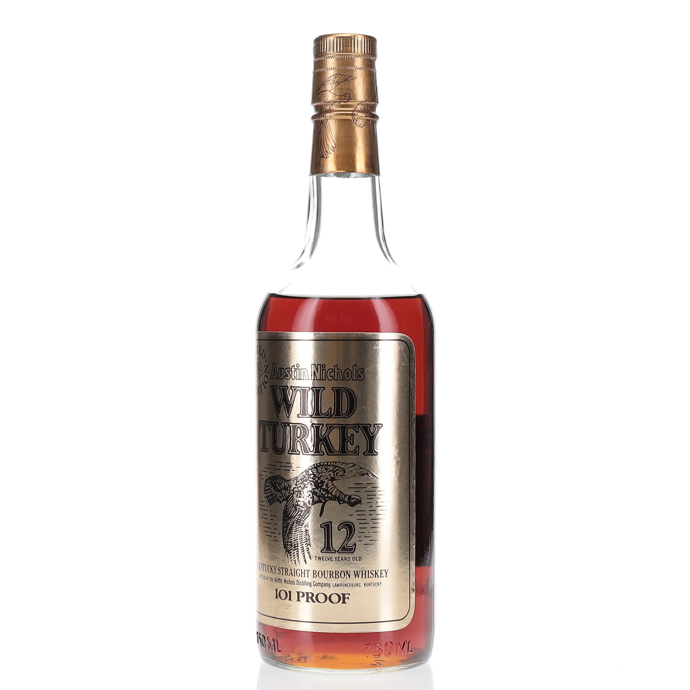 BAXUS - Wild Turkey Cheesy Gold Foil 12 Year 1985 Bottling