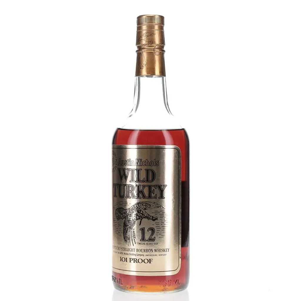 BAXUS - Wild Turkey Cheesy Gold Foil 12 Year 1985 Bottling