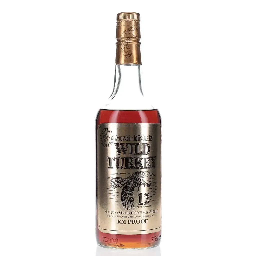 BAXUS - Wild Turkey Cheesy Gold Foil 12 Year 1985 Bottling