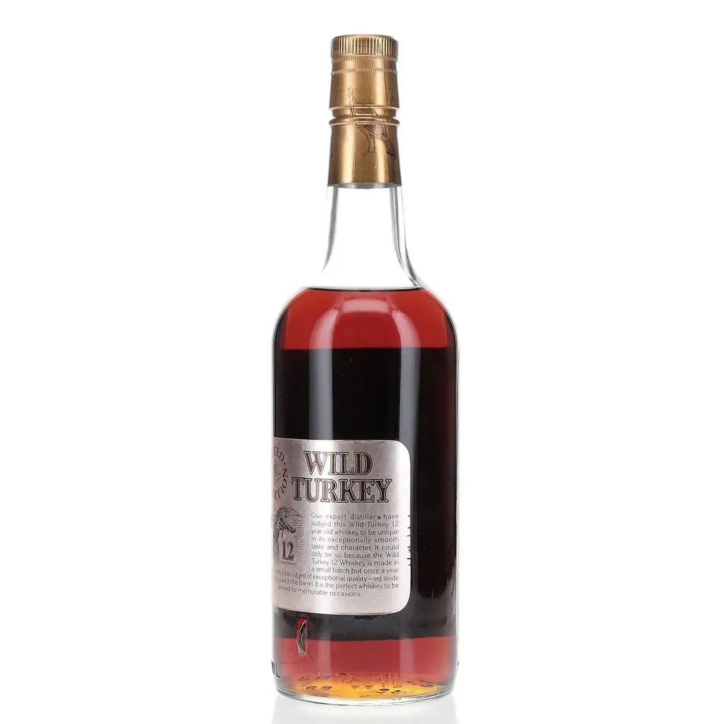 BAXUS - Wild Turkey Cheesy Gold Foil 12 Year 1989 Bottling