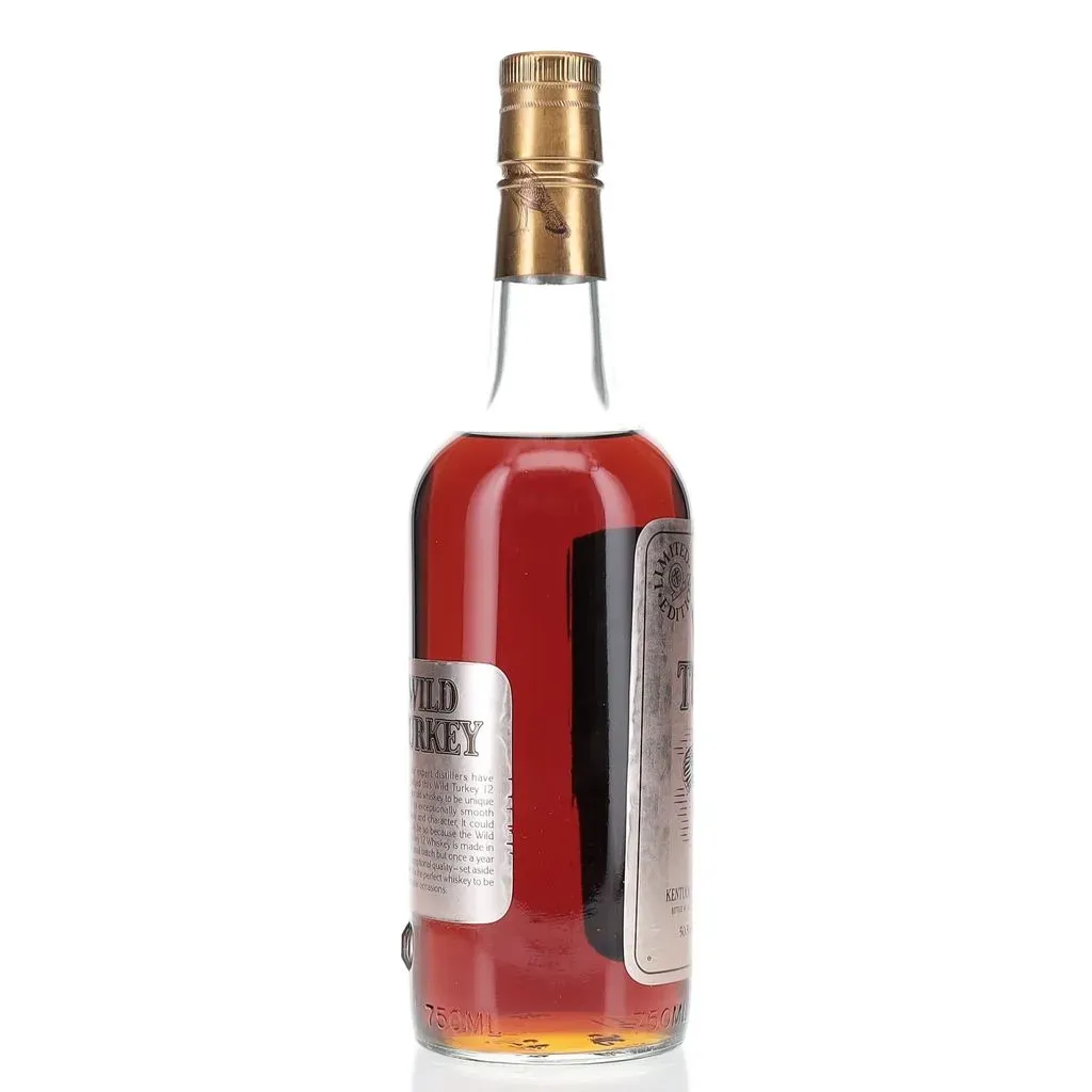 BAXUS - Wild Turkey Cheesy Gold Foil 12 Year 1989 Bottling
