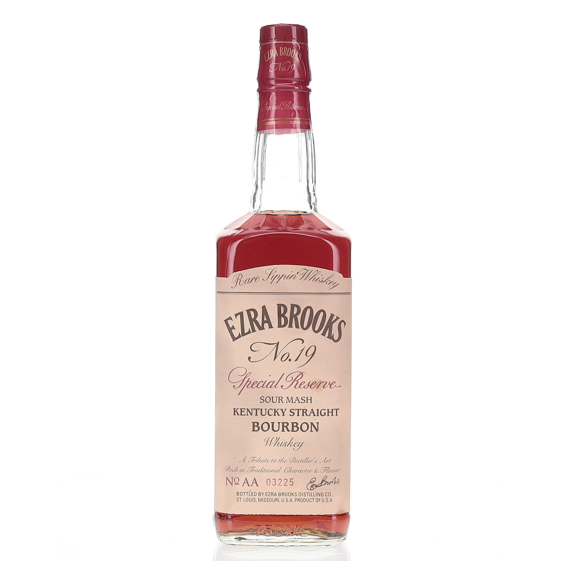 エズラブルックス　No.19　スペシャルリザーブ Ezra Brooks No. 19 Spezial Reserve - Whisky.com