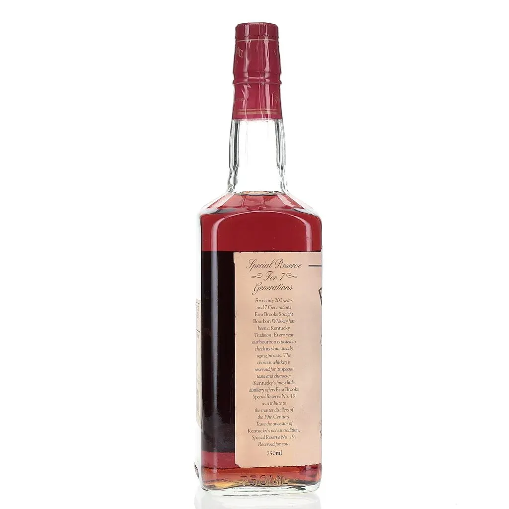 エズラブルックス　No.19　スペシャルリザーブ BAXUS - Ezra Brooks No. 19 Special Reserve Late 1990s/Early 2000s