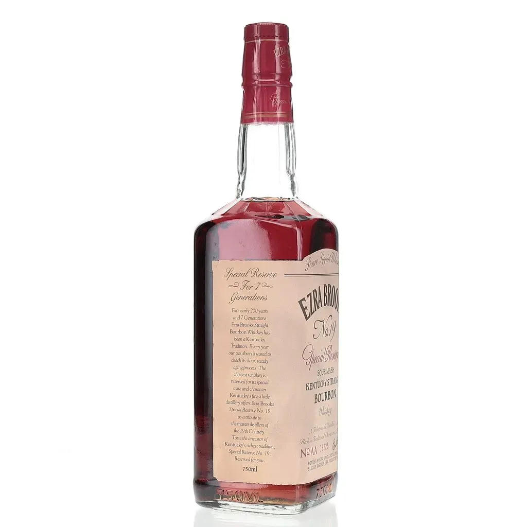 BAXUS - Ezra Brooks No. 19 Special Reserve Late 1990s/Early 2000s