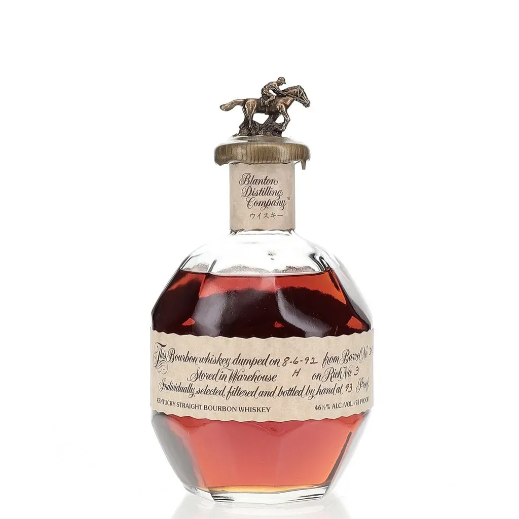 A special Japanese export version of Blanton's single barrel bourbon. The red Takara edition is bottled exclusively for the Japanese market as the owners of Blanton's are Takara Shuzo. This red label is bottled at the usual 46.5% Abv for Blanton's, but is rumoured to be aged up to 8 years instead of the common 6 for domestic Blanton's.
