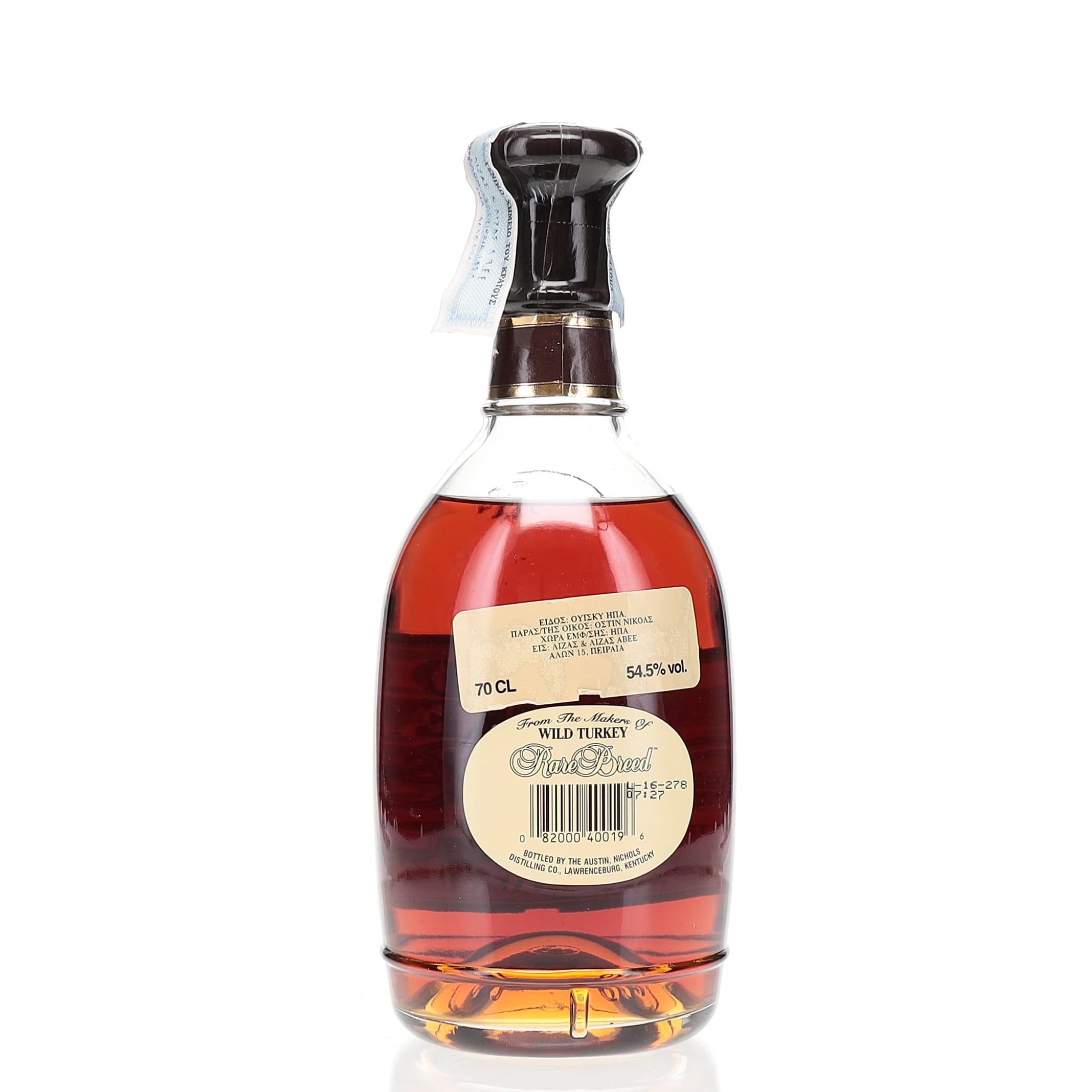 ウイスキー WILD TURKEY BARREL PROOF1855 750ml 54.8% img30.jpg