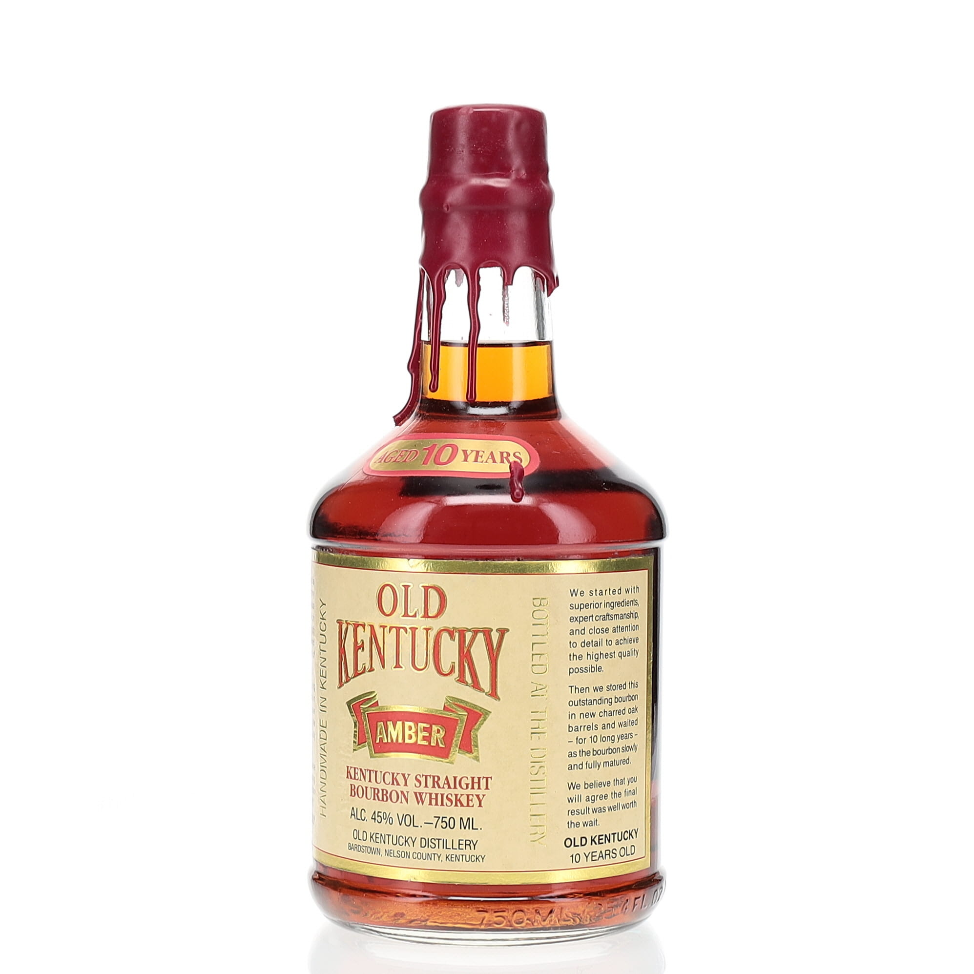 OLD KENTUCKY AMBER 10年ウイスキー 750ml BAXUS - Old Kentucky Amber 10 Year