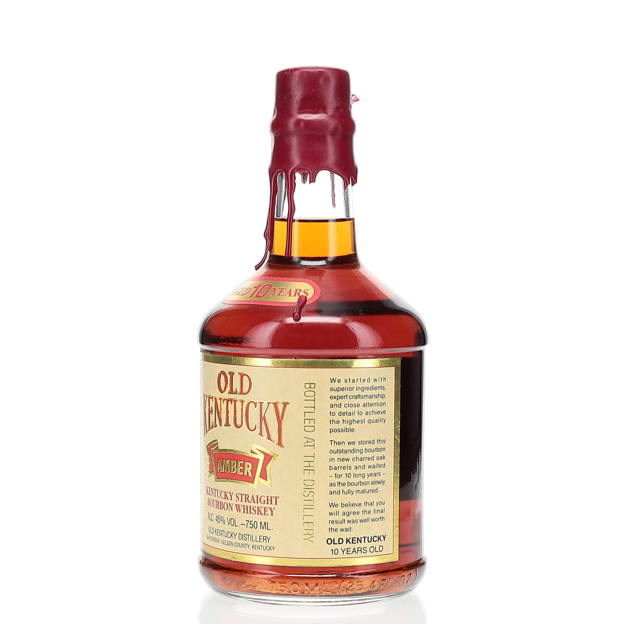 OLD KENTUCKY AMBER 10年ウイスキー 750ml OLD KENTUCKY AMBER 10年ウイスキー 750ml