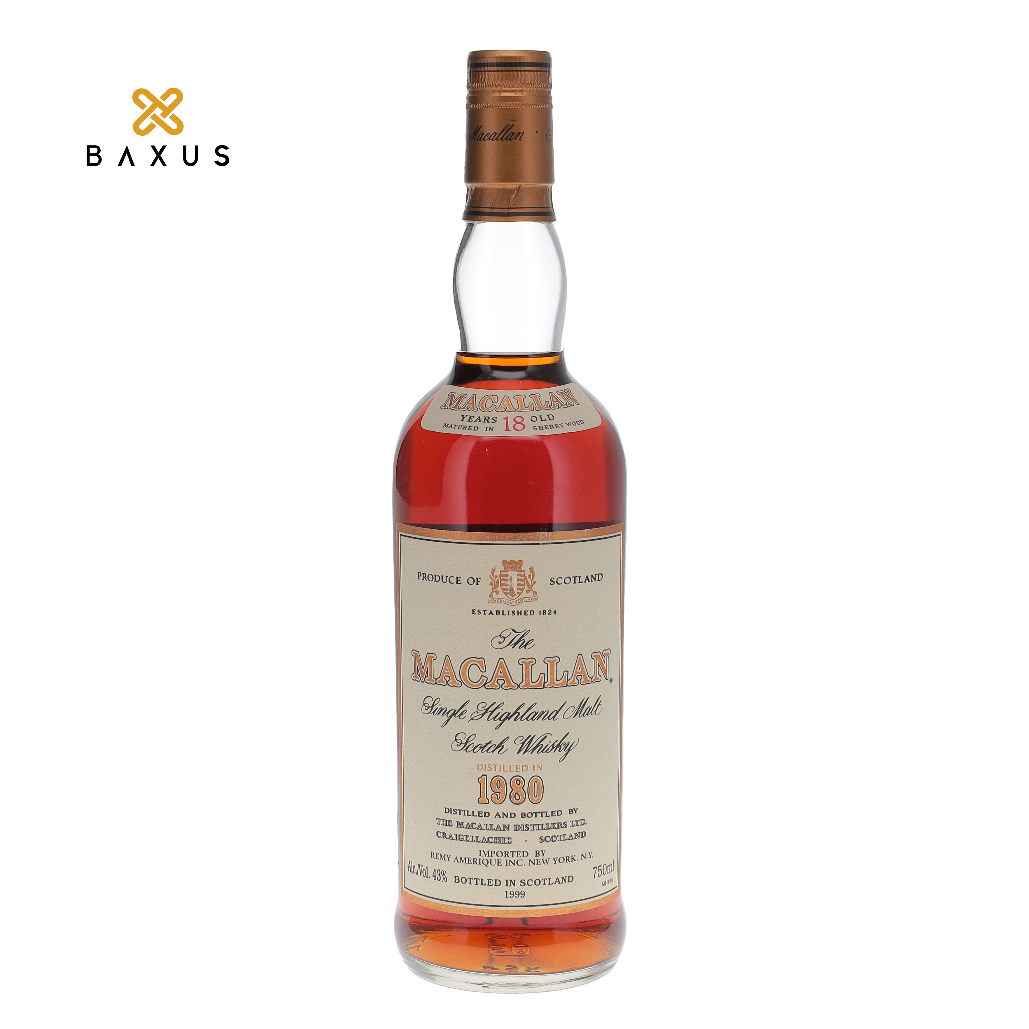 BAXUS - Macallan 1980 18 Year Old Sherry Oak