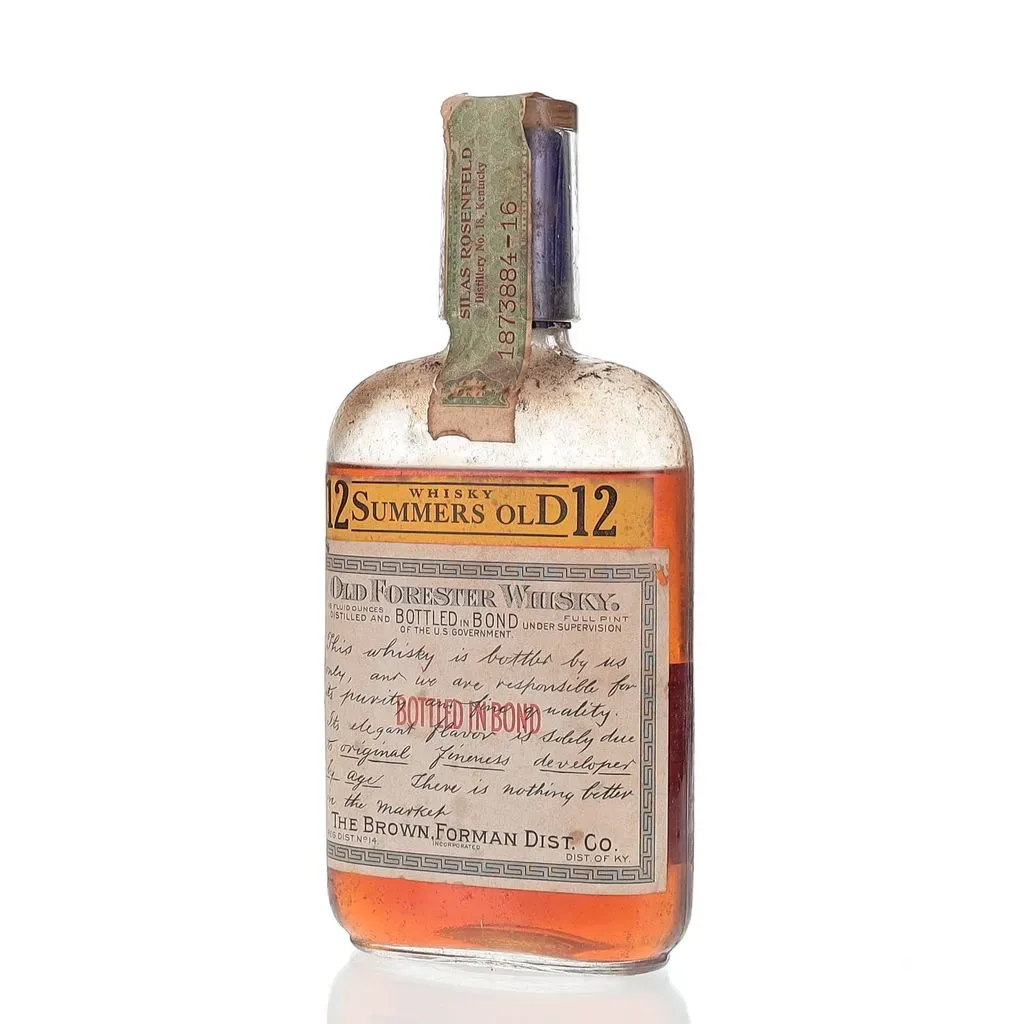 BAXUS - Old Forester 1917 12 Year Old Bottled In Bond