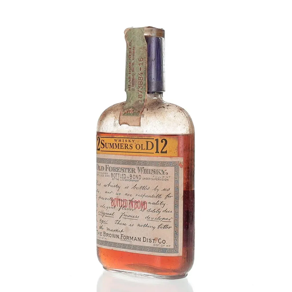 BAXUS - Old Forester 1917 12 Year Old Bottled In Bond