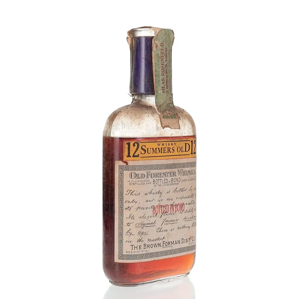 BAXUS - Old Forester 1917 12 Year Old Bottled In Bond