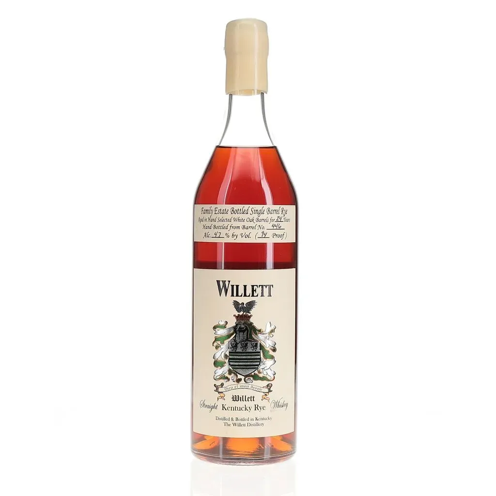 Willett 1984 24 Year Single Barrel Rye #446 For Bonili Japan Co