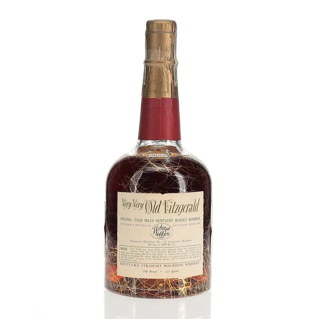 A 1955 vintage expression of very old bourbon matured for 12 years. Produced by Sitzel-Weller distillery during the legendary Pappy Van Winkle's tenure this very very old bourbon was bottled in bond in 1967 at 100 proof.