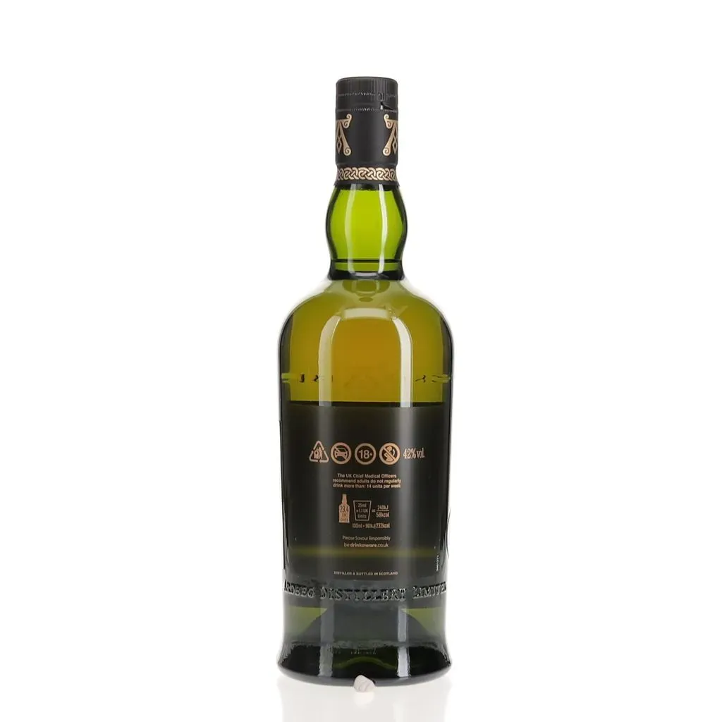 A 2001 vintage single cask expression of Ardbeg matured for approximately 20 years of age. This release was matured in a refill bourbon barrel and bottled at a cask strength of 42% Abv exclusively for the Angel's Share.  