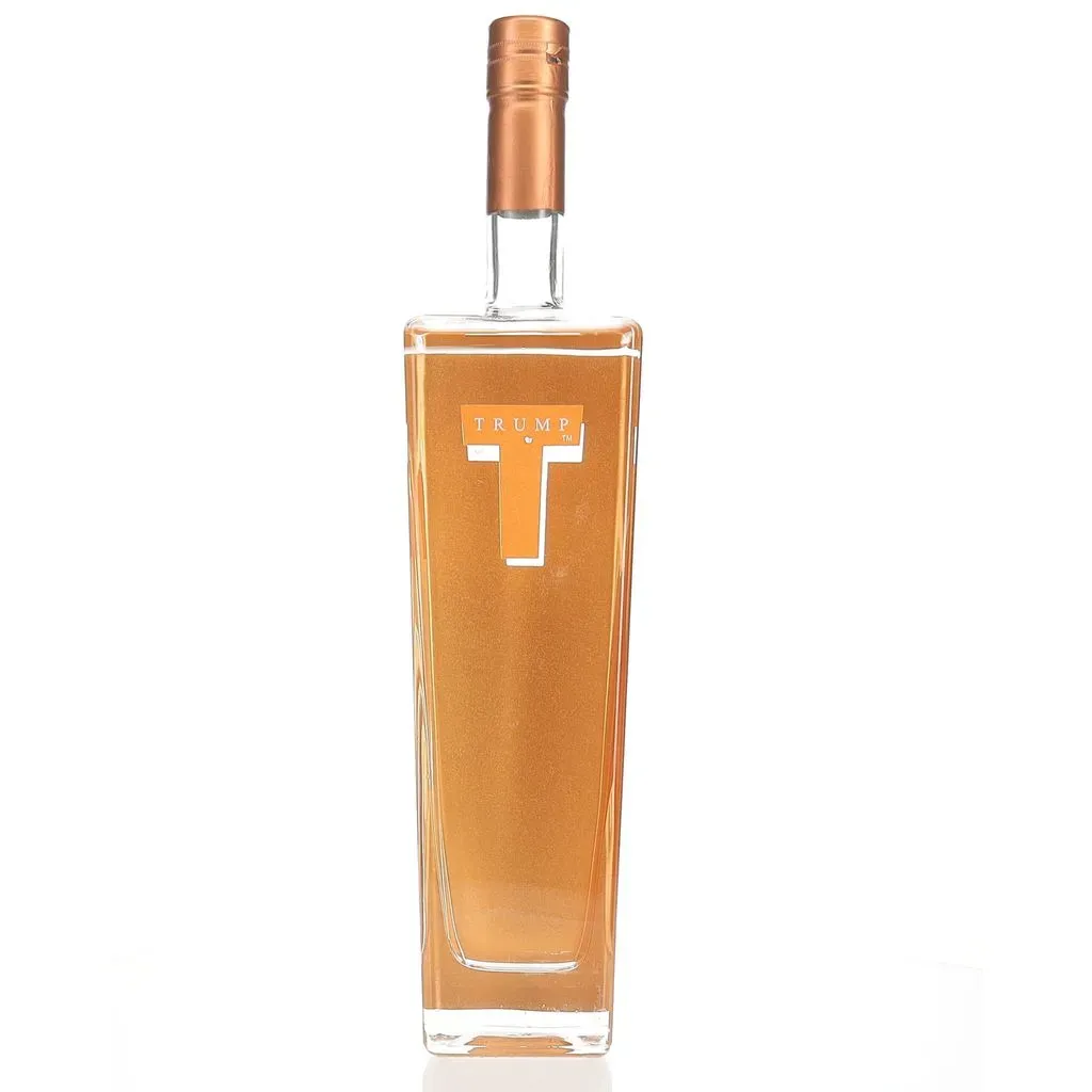 Trump Super Premium Vodka is a distinctive spirit that was once associated with the brand of former U.S. President Donald Trump. Created in Holland by Wanders Distillers, this vodka is crafted from select European wheat and undergoes a meticulous production process.

The vodka is distilled five times, with four of these distillations utilizing activated carbon for enhanced purity. Following distillation, it's rested for six months in stainless steel vats, allowing the flavors to meld and develop complexity.

On the nose, Trump Super Premium Vodka offers dry, earthy scents of grain and paraffin, complemented by subtle notes of jasmine, flowers, moss, and a hint of soot. The palate presents a better-than-average grain focus and viscosity, evolving into an off-dry profile with intense breakfast cereal and biscuit-like flavors. The finish is described as oily/creamy with a snack cracker-like quality.

Launched in 2005 with the slogan "Success Distilled," this vodka was initially promoted as a luxury brand aimed at competing with established premium vodkas. However, despite its initial fanfare, Trump Vodka was discontinued in the United States in 2011 due to poor sales performance. It's worth noting that the brand continues to have a presence in certain international markets, particularly in Israel, where it has found popularity around the Jewish holiday of Passover.