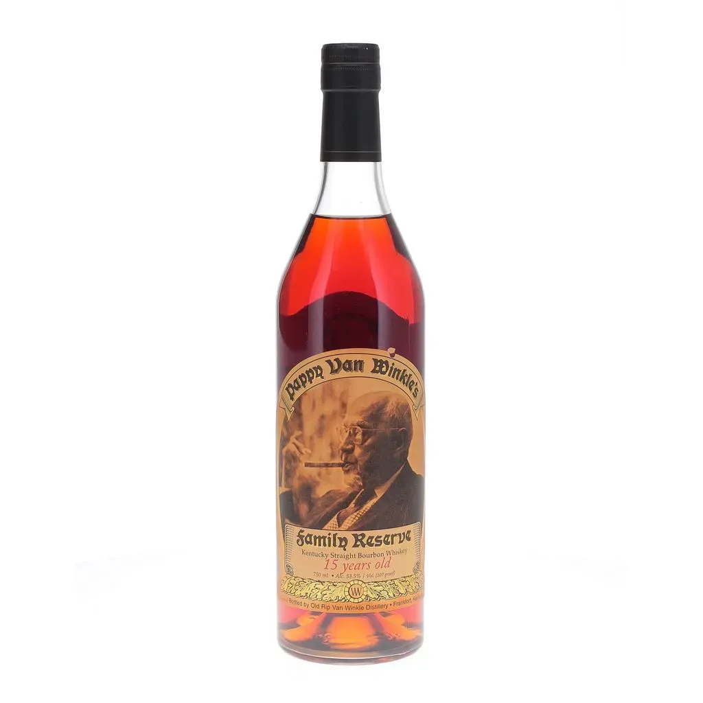 From the distiller: "Expressly produced according to the exclusive Van Winkle family wheated-recipe and specially selected from barrels in the heart of the aging warehouses, this bourbon remained undisturbed for 15 years to age in deep-charred heavy oak untouched by human hands, unhurried by time."