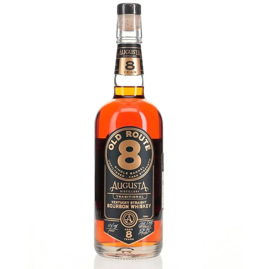 An 8 year old expression of Kentucky bourbon bottled at 57.75% Abv by Augusta. This single barrel was chosen by the BAXUS team and has a mashbill of 78% corn, 13% rye and 9% malted barley.