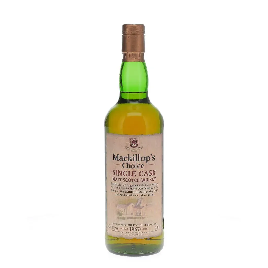 Miltonduff 1967 Single Cask #5414 Mackillop's Choice