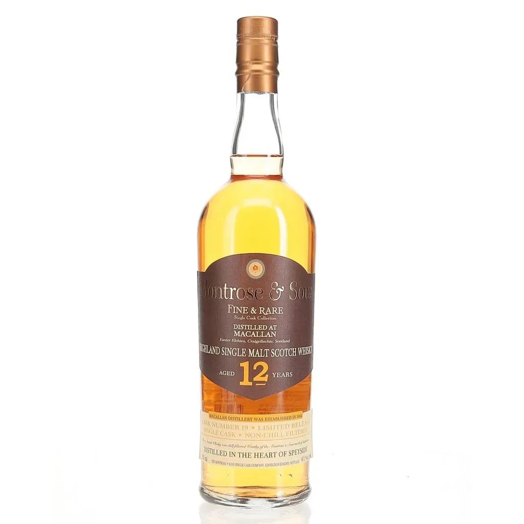 Macallan 12 Year Single Cask #19 Montrose & Son