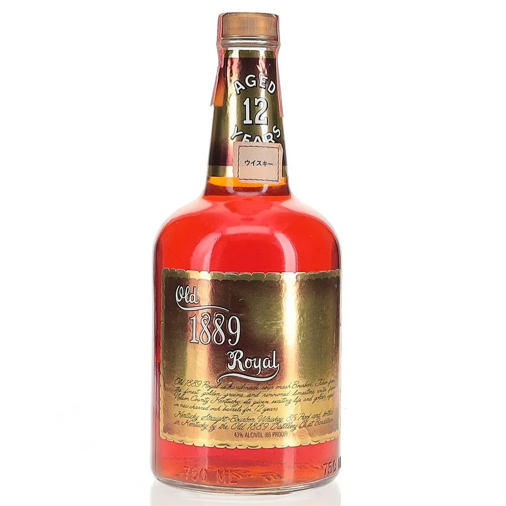 Old 1889 Royal 12 Year 1990 Bottling